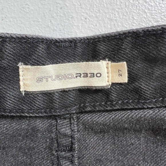New with imperfection studio r330 baggy wide leg black‎ jeans 27 - Picture 4 of 9